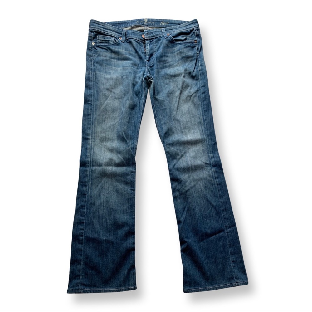 7 FOR ALL MANKIND Y2K 200’s FLYNT jeans size 30 bootcut mid-rise